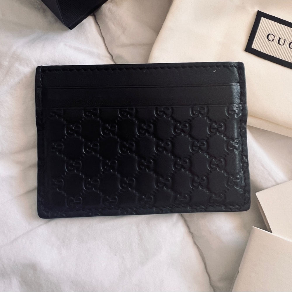 Gucci Microguccissima Card Holder